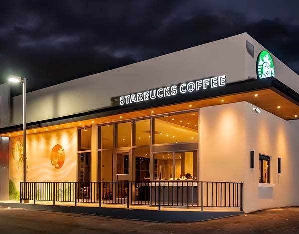 Starbucks Montego Bay finished space