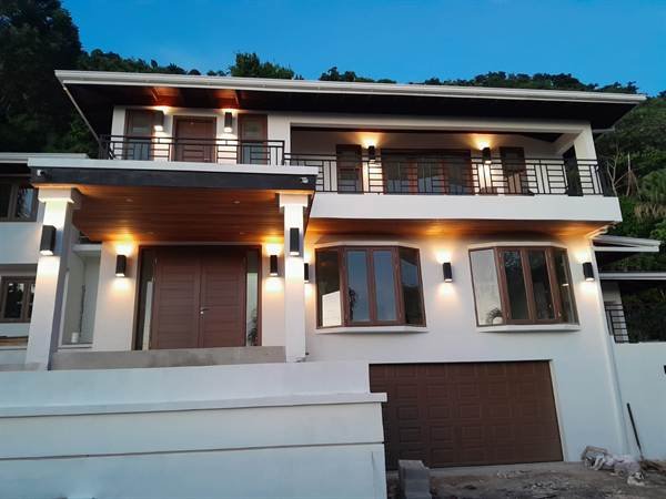 Smart villa with exterior lighting in Jacks Hill, Kingston