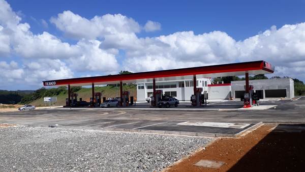 Forecourt development site progress
